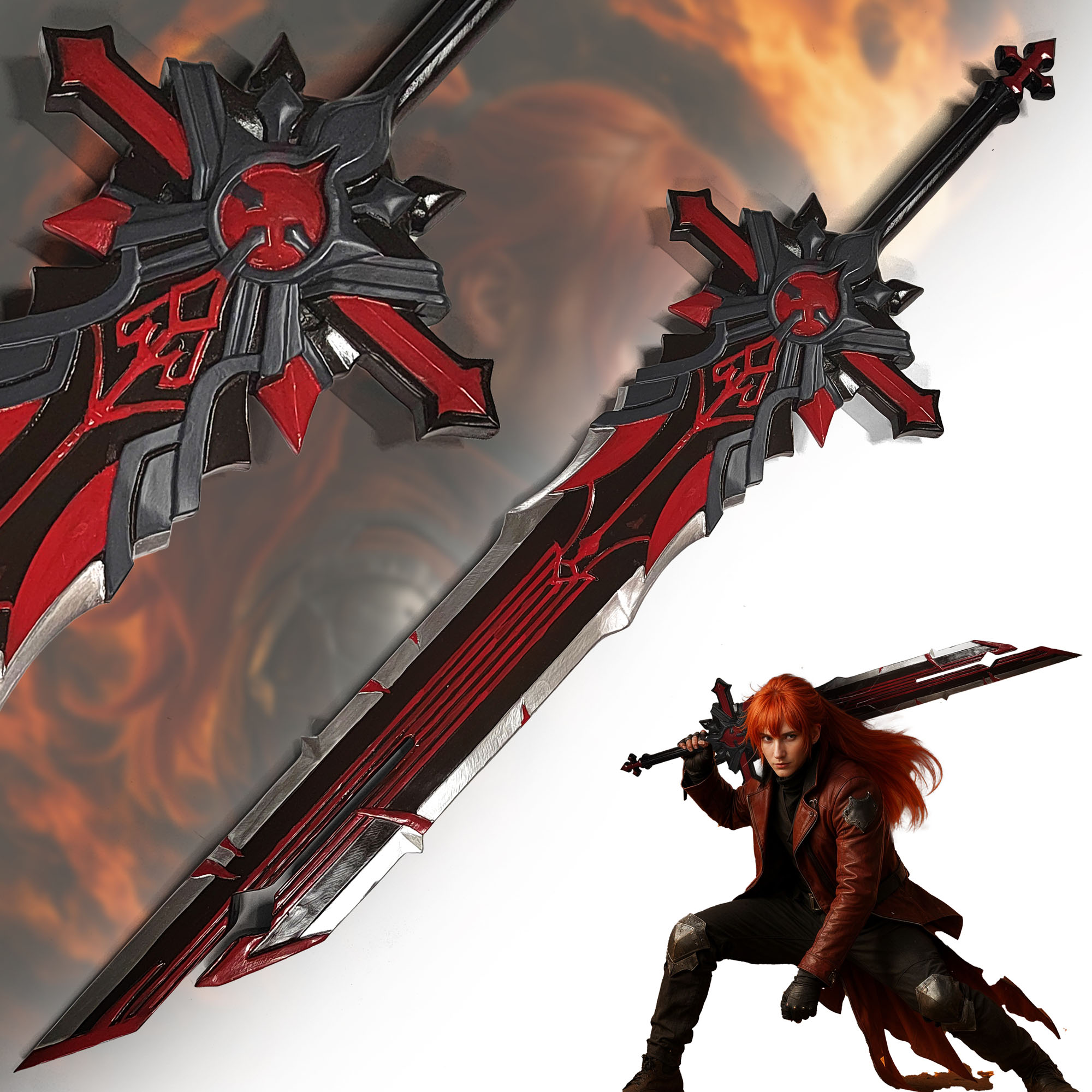 Genshin Impact - Sword of Diluc - Wolf's Gravestone